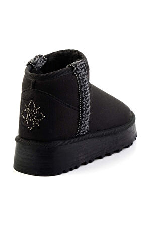 Siyah Süet   Kadın Bot & Bootie K02855115002