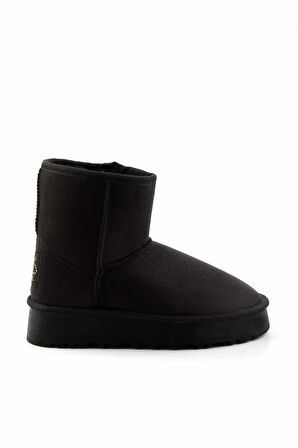 Siyah Süet   Kadın Bot & Bootie K02855115602