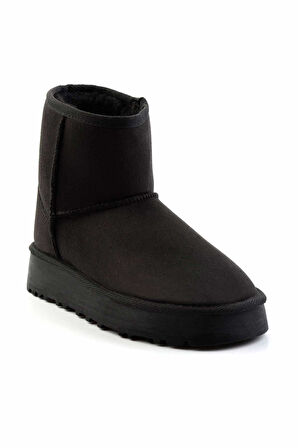 Siyah Süet   Kadın Bot & Bootie K02855115602