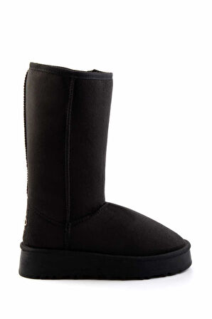Siyah Süet   Kadın Bot & Bootie K02855117002