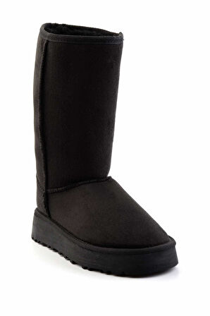 Siyah Süet   Kadın Bot & Bootie K02855117002