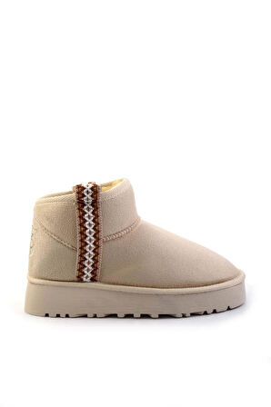 Bej Süet  Kadın Bot & Bootie K02855115002