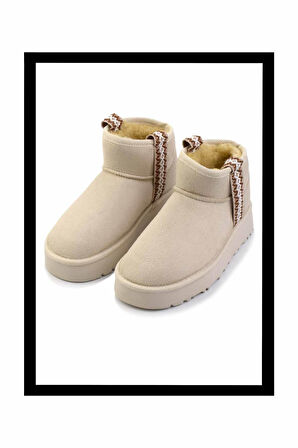 Bej Süet  Kadın Bot & Bootie K02855115002