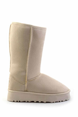 Bej Süet  Kadın Bot & Bootie K02855117002