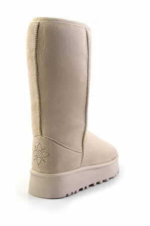 Bej Süet  Kadın Bot & Bootie K02855117002