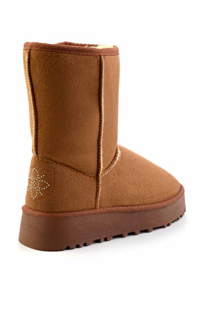 Taba Süet  Kadın Bot & Bootie K02855115202