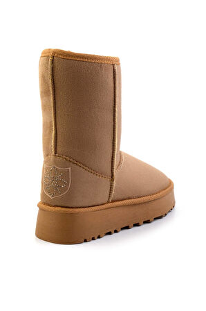 Camel Süet  Kadın Bot & Bootie K02855115202