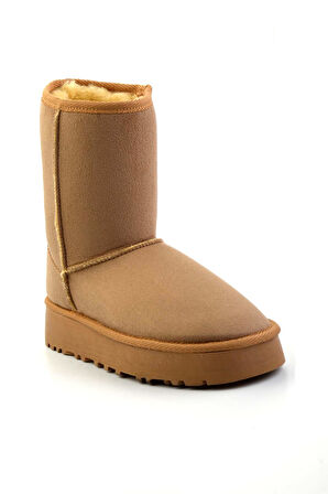 Camel Süet  Kadın Bot & Bootie K02855115202