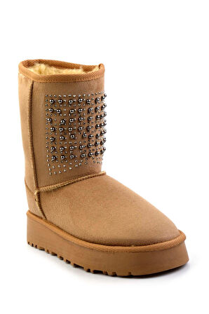 Camel Süet  Kadın Bot & Bootie K02855115402