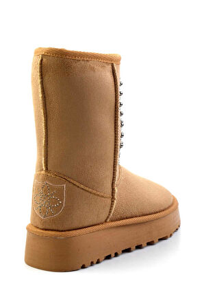 Camel Süet  Kadın Bot & Bootie K02855115402