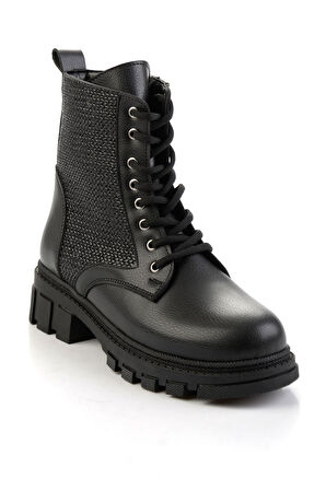 Siyah  Kadın Bot & Bootie K02875110409