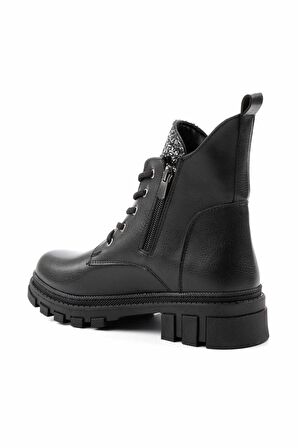 Siyah  Kadın Bot & Bootie K02875070409