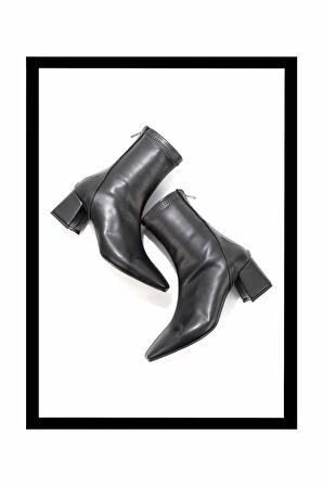 Siyah  Kadın Bot & Bootie K02879020509