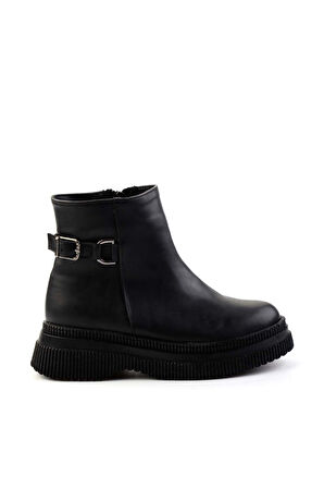 Siyah  Kadın Bot & Bootie K02874430309