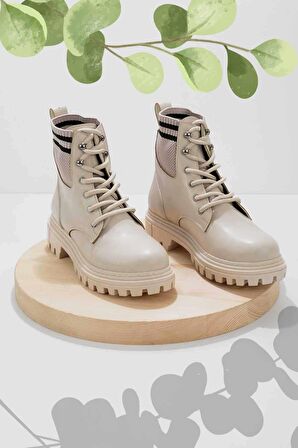 Bambi Bej  Kadın Bot & Bootie K02891100209