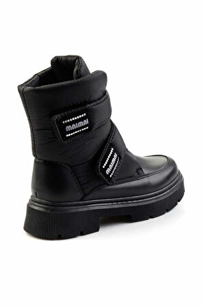 Siyah Paraşüt  Kadın Bot & Bootie K02924040967