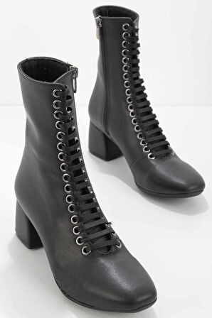Bambi Siyah  Kadın Bot & Bootie K02983000209