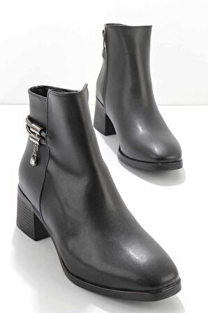 Bambi Siyah  Kadın Bot & Bootie K02994060209
