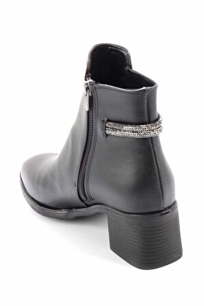 Bambi Siyah  Kadın Bot & Bootie K02994060209