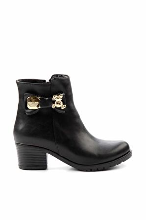 Siyah  Kadın Bot & Bootie K02994060909
