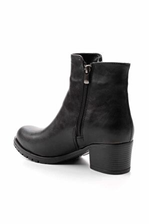 Siyah  Kadın Bot & Bootie K02994060909
