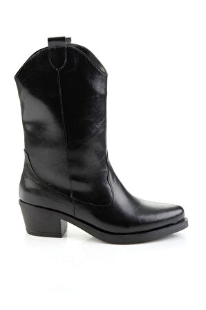 Siyah  Kadın Çizme K03021090309
