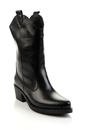 Siyah  Kadın Çizme K03021090309