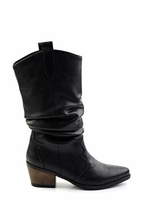 Siyah   Kadın Çizme K03069010009