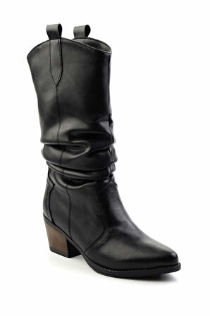 Siyah   Kadın Çizme K03069010009