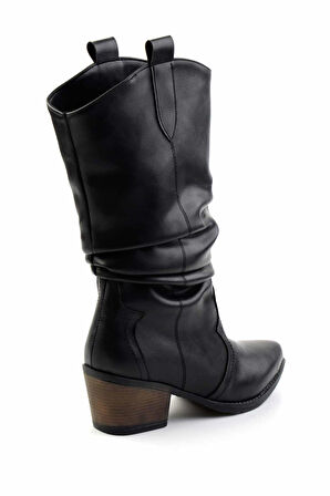 Siyah   Kadın Çizme K03069010009