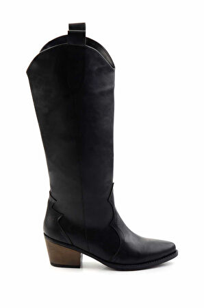 Siyah   Kadın Çizme K03069010509