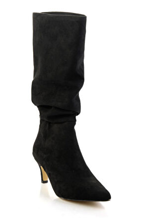 Siyah  Kadın Çizme K03138060209