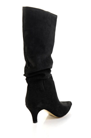 Siyah  Kadın Çizme K03138060209