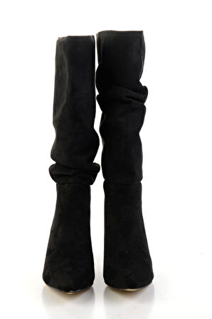 Siyah  Kadın Çizme K03138060209