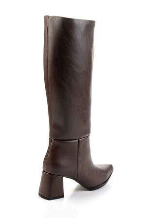 Kahve  Kadın Çizme K03138060409