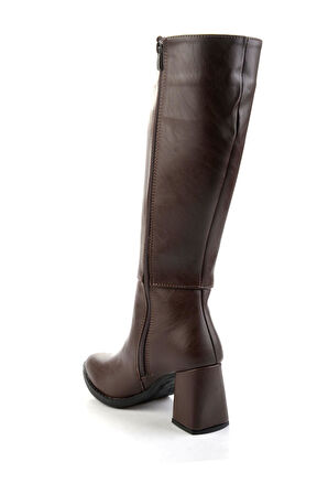 Kahve  Kadın Çizme K03138060509