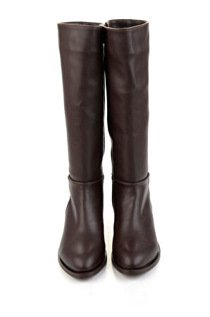 Kahve  Kadın Çizme K03140431809