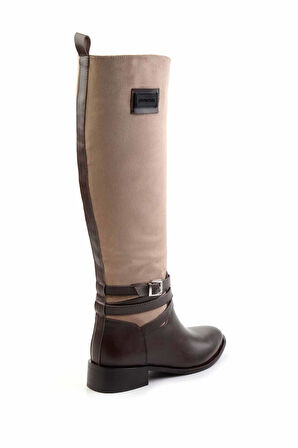 Vizon Süet  Kadın Çizme K03140435502