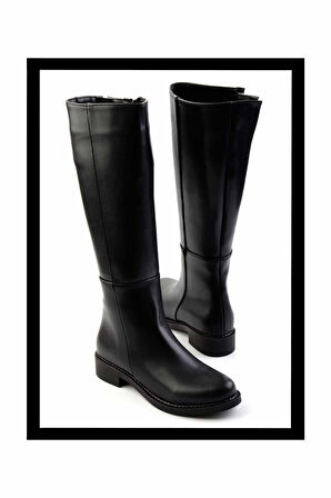 Siyah  Kadın Çizme K03156201809