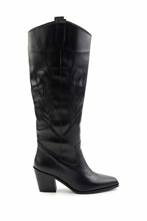 Siyah   Kadın Çizme K03192182009