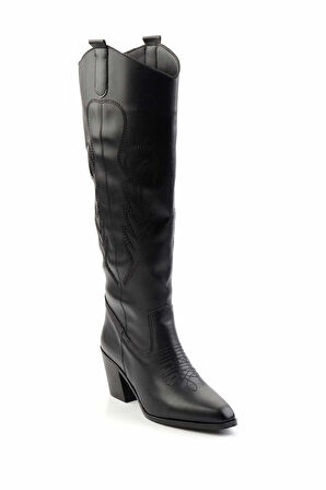 Siyah   Kadın Çizme K03192182009