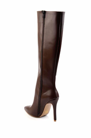 Kahve   Kadın Çizme K03209740109