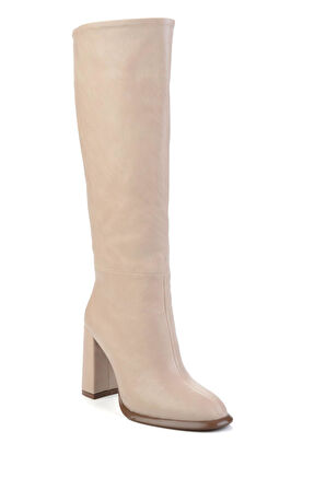 Bej  Kadın Çizme K03209150009