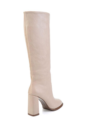 Bej  Kadın Çizme K03209150009