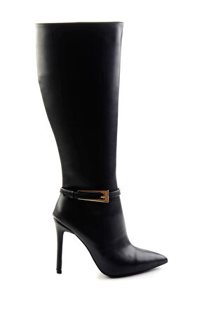 Siyah  Kadın Çizme K03209021009