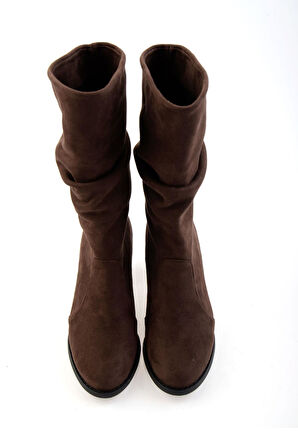 Kahve  Kadın Çizme K03233000302