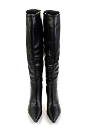 Siyah  Kadın Çizme K03246280209