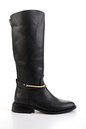 Siyah  Kadın Çizme K03429220009