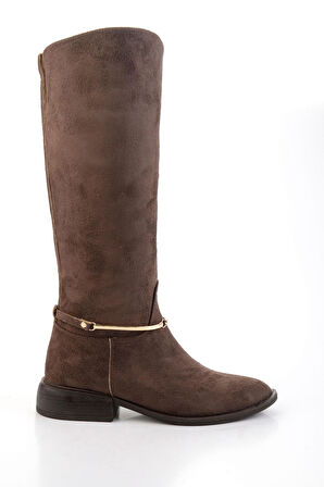 Kahve  Kadın Çizme K03429220072