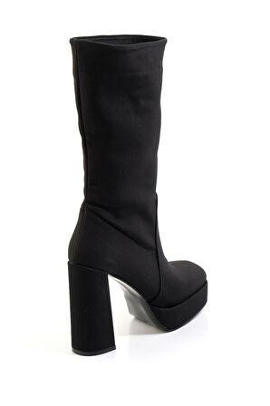 Mat Siyah  Kadın Çizme K03527400338
